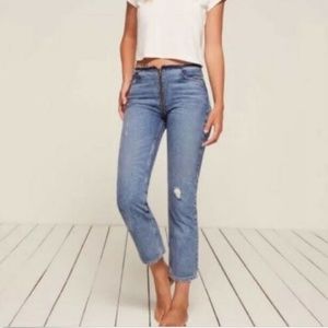 🆕 REFORMATION Front 2 Back zip👖Celtic Wash